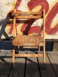 画像3: Vintage USA  Wood Folding Chair (B383)