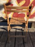 画像10: Vintage USA  Wood Folding Chair (B383)