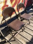 画像15: Vintage USA Metal Folding Chair Packer7 (B385)