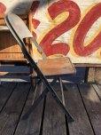 画像8: Vintage USA  Metal x Wood Folding Chair Clarin (B382)