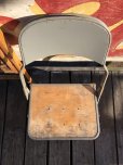 画像2: Vintage USA  Metal x Wood Folding Chair Clarin (B382) (2)