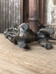 画像9: Vintage Bulldog Metal Paper Weight Statue (R387)