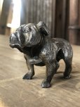 画像8: Vintage Bulldog Metal Paper Weight Statue (R387)