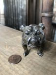 画像1: Vintage Bulldog Metal Paper Weight Statue (R387) (1)