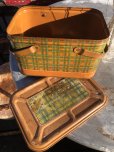 画像15: Vintage U.S.A. Metal Picnic Basket (R388)