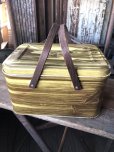 画像1: Vintage U.S.A. Metal Picnic Basket (R389) (1)