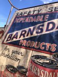 画像4: 【店舗引き取り限定】 Vintage Barnsdall Motor Oil Store Display Poster Sign RARE !!! (R404) 