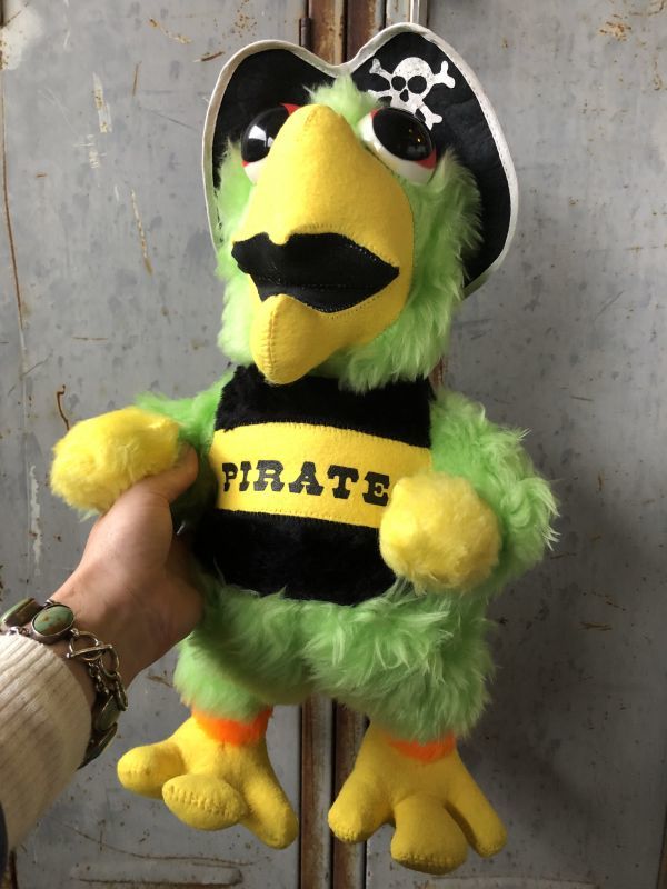70s Vintage Mlb Pittsburgh Pirates Parrot Doll 41cm T564 00toys Antique Mall