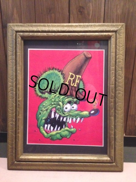 画像1: Rat Fink Poster w/Frame (NR-251) (1)