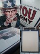 画像2: Vintage Uncle Sam Poster w/Frame (AC565)  (2)