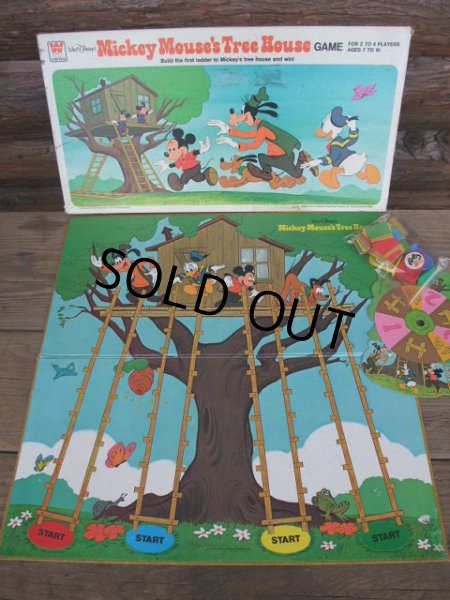 画像1: 70s Mickey Mouse's Tree House / Board Game (AC1037) (1)