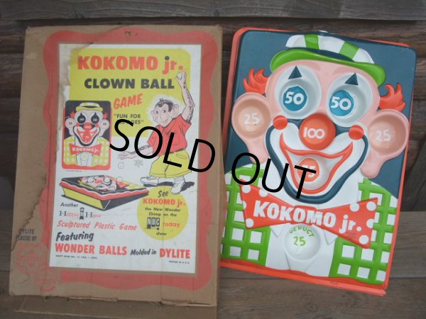 画像1: 1957 KOKOMO jr CLOWN BALL GAME (AC-1107) (1)