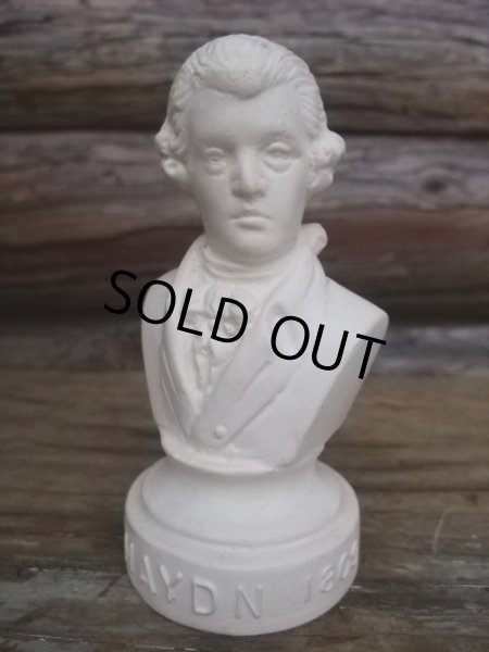 画像1: Vintage F.J.Haydn Bustup Statue (AC-429)  (1)