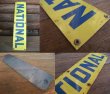 画像2: 30s40s Vintage National Gas Station Porcelain Sign (NK469) (2)