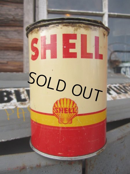 画像1: Vintage Shell Oil Can #011 (PJ300)  (1)