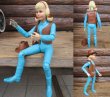 画像1: 70s Vintage Marx Johnny West Action Figure #02 (PJ422) (1)