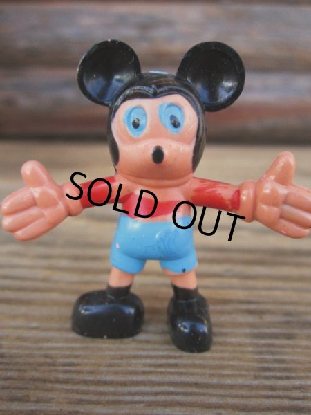 画像1: Vintage Disney Bendable Figure / Mickey (PJ525) (1)