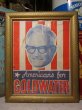 画像1: Vintage BM Goldwater Poster Flame (PJ563)  (1)