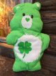 画像1: 80s Vintage Care Bear Pillow Doll / Good Luck (PJ913) (1)