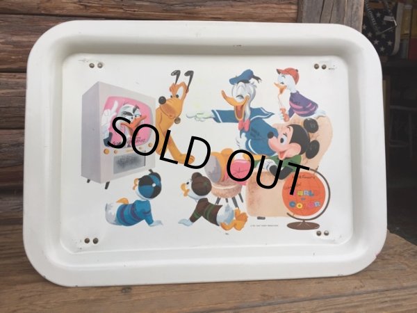 画像1: 60s Vintage Disney Tin Table (DJ493)  (1)