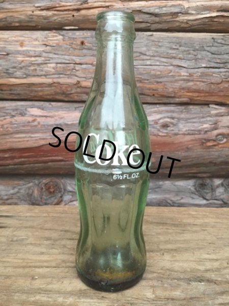 画像1: Vintage Coca Cola Bottle 6 1/2 oz (DJ723)   (1)