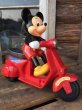 画像1: 80s Vintage Mickey Scooter Wind Up #R (DJ797) (1)