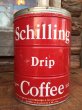 画像1: Vintage Schilling Coffee Can 17cm (DJ989） (1)