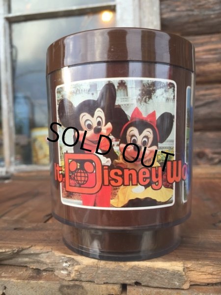 画像1: 70s Vintage Disney Plastic Mug Cup WDW (MA72) (1)