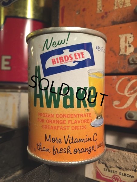 画像1: Vintage Awake Orange Juice Mini Can (MA387)  (1)