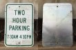 画像3: Vintage Road Sign TWO HOUR PARKING (MA560)  (3)