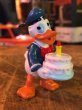 画像1: Vintage Disney Donald Duck Pvc Happy Birthday (MA637) (1)