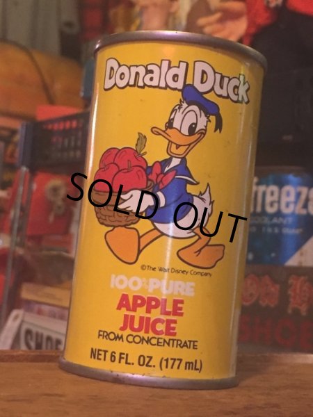 画像1: Vintage Donald Duck Apple Juice Can (MA761) (1)