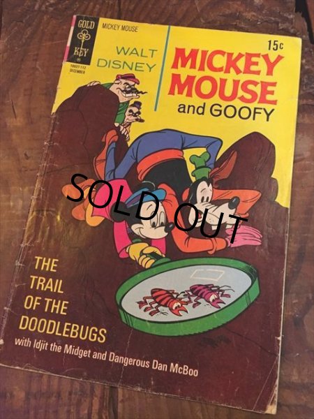 画像1: Vintage Comic Disney Mickey Mouse and Goofy (C26) (1)