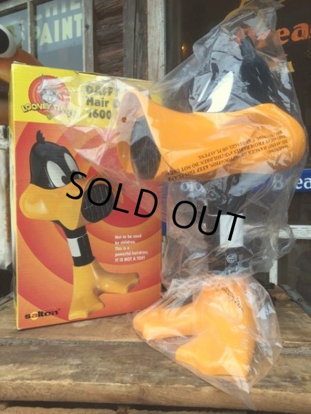 画像1: Vintage Looney Tunes Daffy Duck Hair Dryer (MA816) (1)