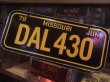 画像1: 70s Vintage Bicycle License Plate DAL430 (MA880) (1)