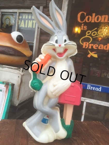 画像1: Vintage Looney Tunes Bugs Bunny Wall Decor Lighted (AL106) (1)