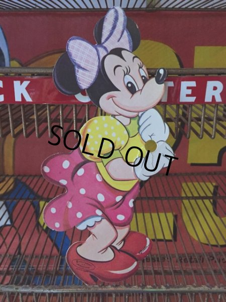 画像1: Vintage WDP Cardbord Decoration Minnie Mouse (J011) (1)