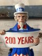 画像10: Vintage 200 Years of America Uncle Sam Plastic Bank  (J182) (10)