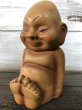 画像2: 50s Billiken Kelvin JAPAN Ceramic Piggy Bank (J210) (2)