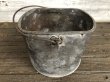 画像3: Vintage Heavy Metal Galvanzed Bucket Pail Can (J252)   (3)