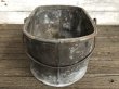 画像4: Vintage Heavy Metal Galvanzed Bucket Pail Can (J252)   (4)