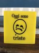 画像3: Vintage Italian Mood Cube Smiley Happy Face (J272) (3)