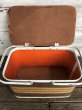 画像6: Vintage Wicker Picnic Basket Brown (J440) (6)