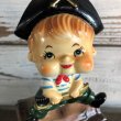 画像7: SALE Vintage Ceramic Bobble Head Doll Pirate (J786) (7)