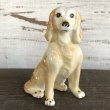 画像1: Vintage Dog Labrador Retrieverl Ceramic Statue  (S284) (1)