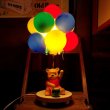 画像8: 80s Vintage Sears Winnie the Pooh Balloons Lamp (S304) (8)