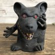 画像6: Vintage Halloween Scary Monster Black Mouse Super Rat (S472) (6)