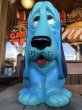 画像6: 70s Vintage NY Vinyl Plastic Dog Bank Basset hound Blue (T320)  (6)