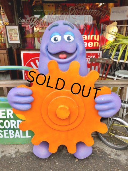 画像1: Vintage McDonald's Playland Store Display Sign Grimace Statue  (T566) (1)