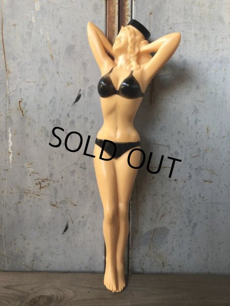 画像1: 50s Vintage Jayne Mansfield Pin Up Girl Water Bottle (T669)  (1)